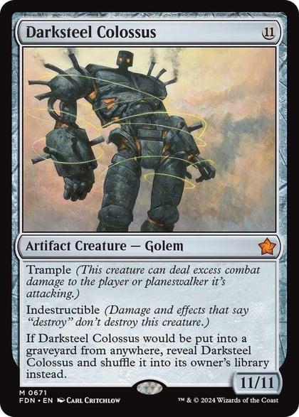 Darksteel Colossus, Foundations 671