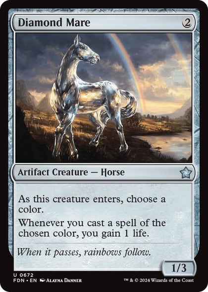 Diamond Mare (0672), Foundations 672