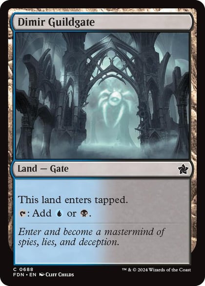 Dimir Guildgate, Foundations 688