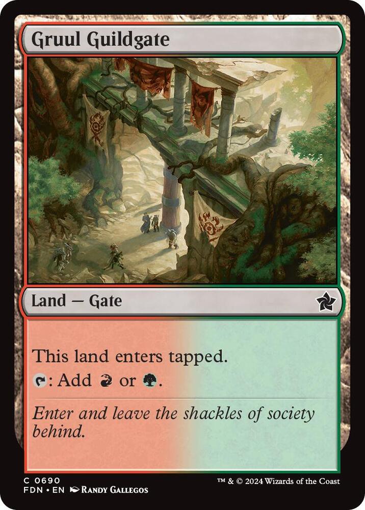 Gruul Guildgate, Foundations 690