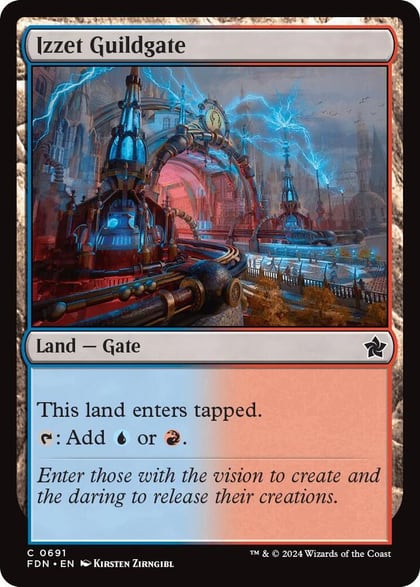 Izzet Guildgate, Foundations 691