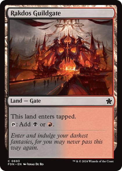 Rakdos Guildgate, Foundations 693