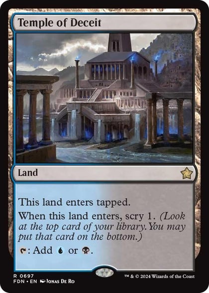Temple of Deceit, Foundations 697