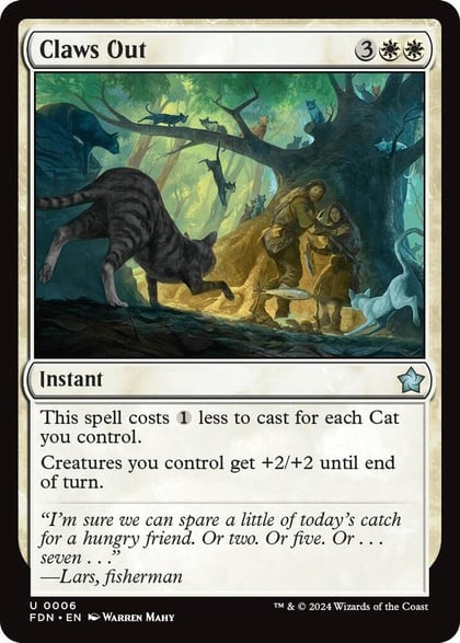 Claws Out, Foundations 6