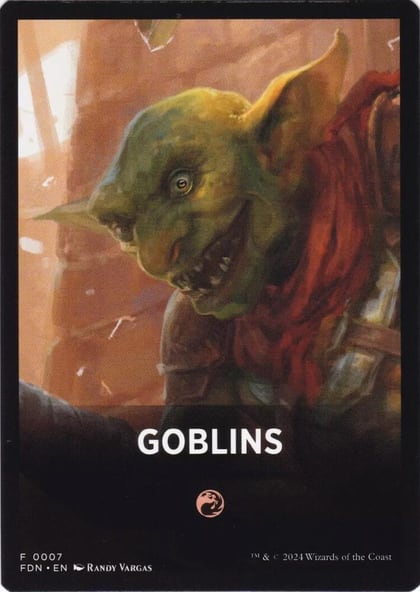 Goblins Theme Card, Foundations 7