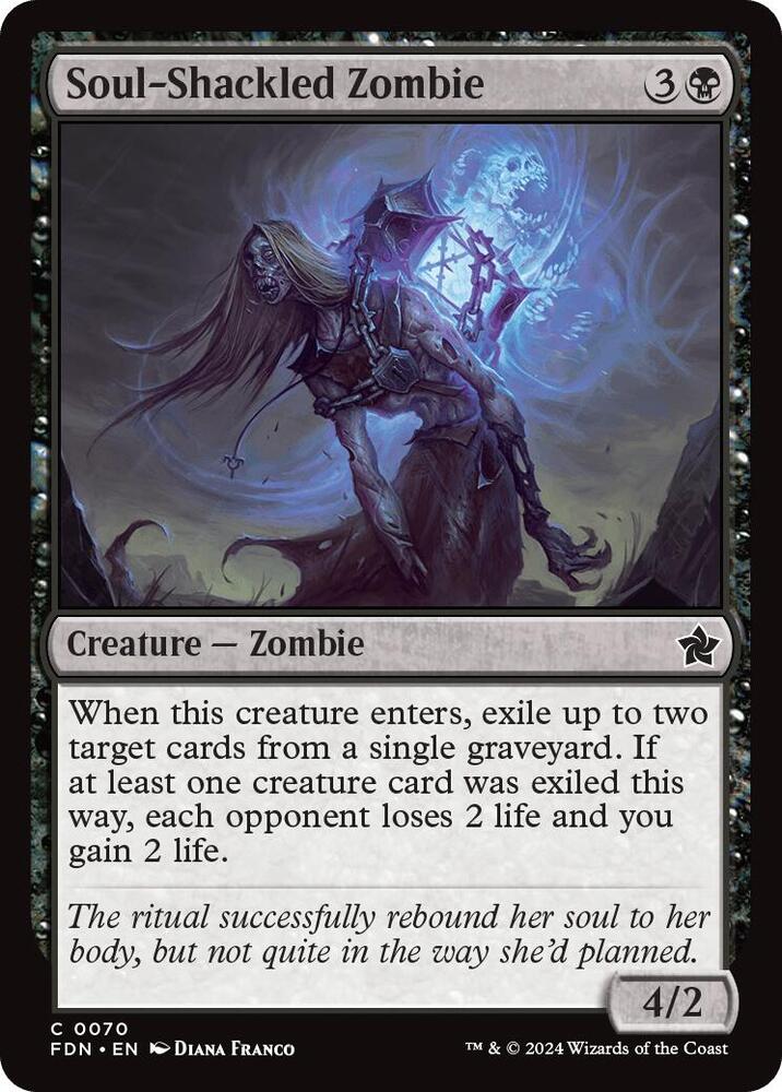 Soul-Shackled Zombie, Foundations 70