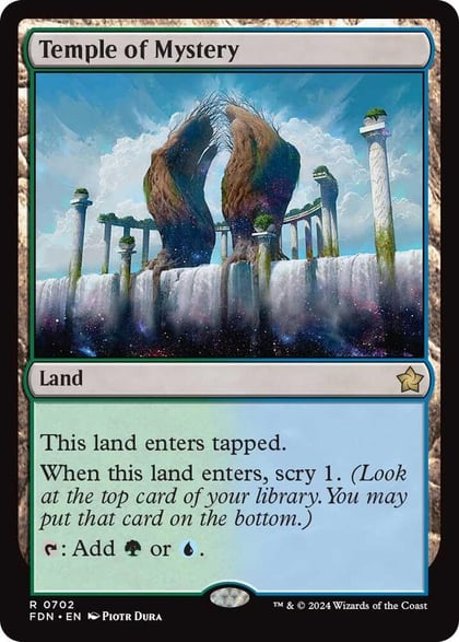 Temple of Mystery, Foundations 702