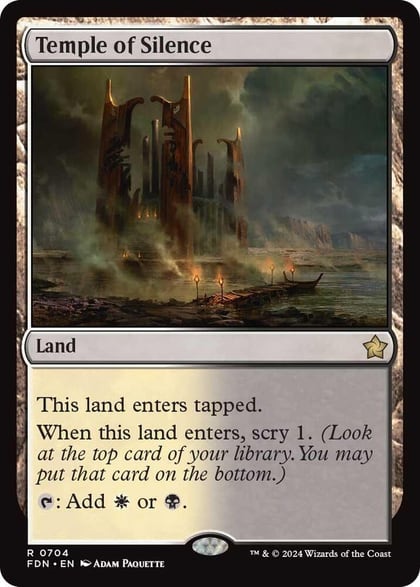 Temple of Silence, Foundations 704