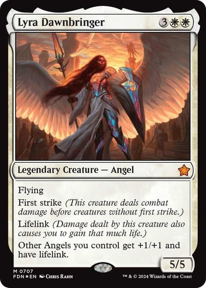 Lyra Dawnbringer (0707), Foundations 707
