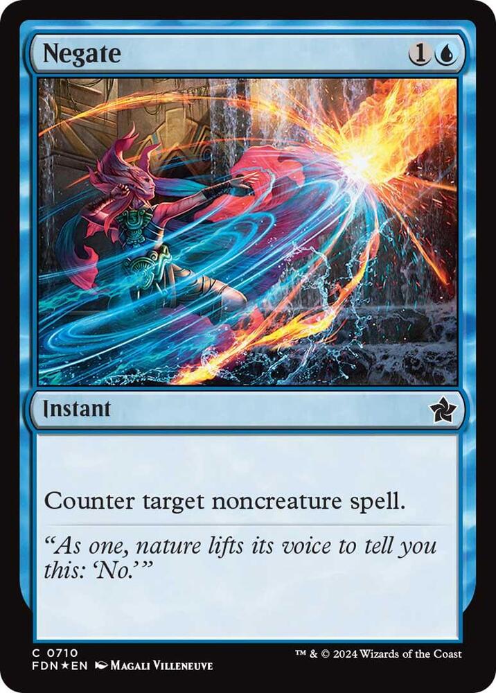 Negate, Foundations 710