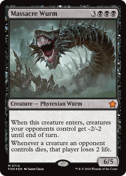 Massacre Wurm (0714), Foundations 714
