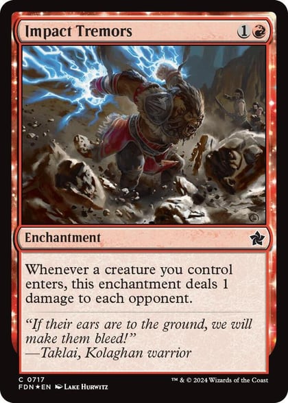 Impact Tremors, Foundations 717