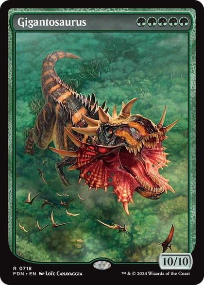 Gigantosaurus (Full Art), Foundations 718