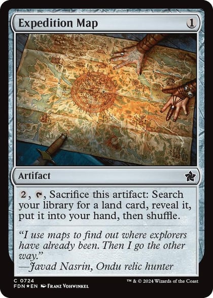 Expedition Map, Foundations 724