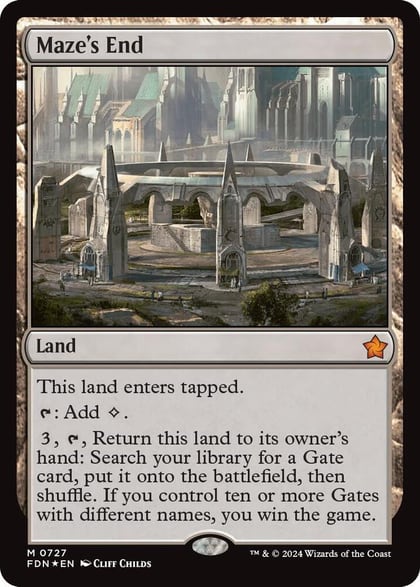 Maze's End, Foundations 727