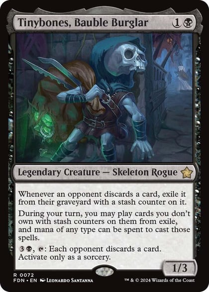 Tinybones, Bauble Burglar, Foundations 72