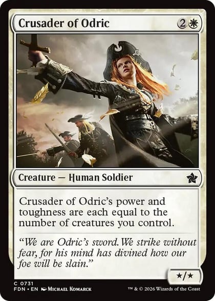 Crusader of Odric (0731), Foundations 731