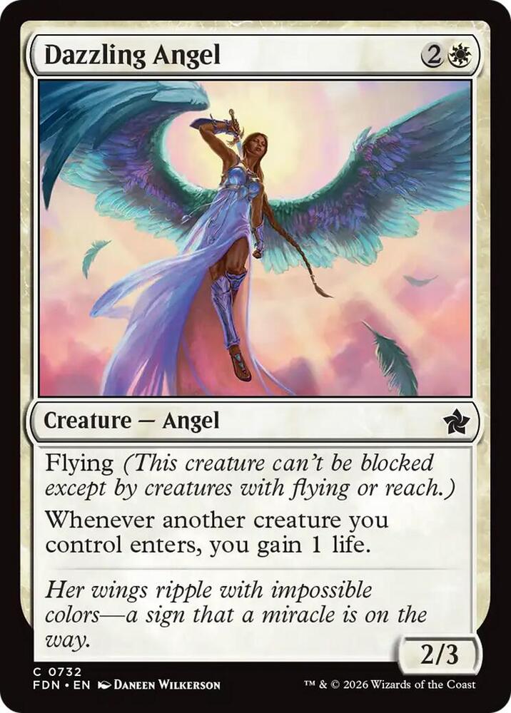 Dazzling Angel (0732), Foundations 732