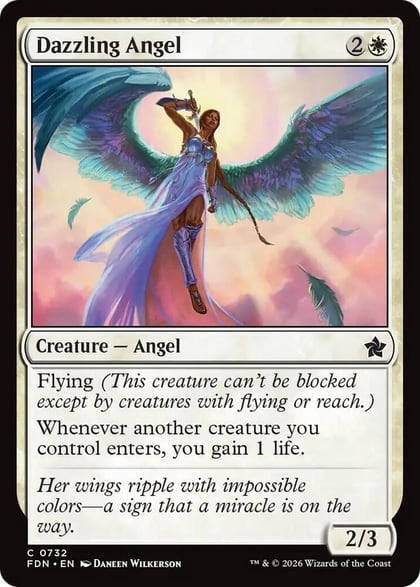 Dazzling Angel (0732), Foundations 732