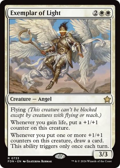Exemplar of Light (0733), Foundations 733