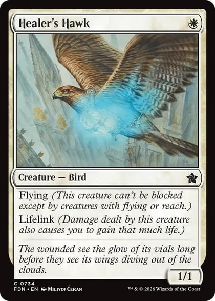 Healer's Hawk (0734), Foundations 734