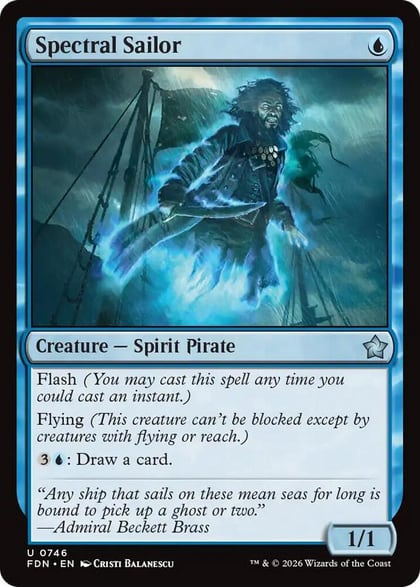 Spectral Sailor (0746), Foundations 746