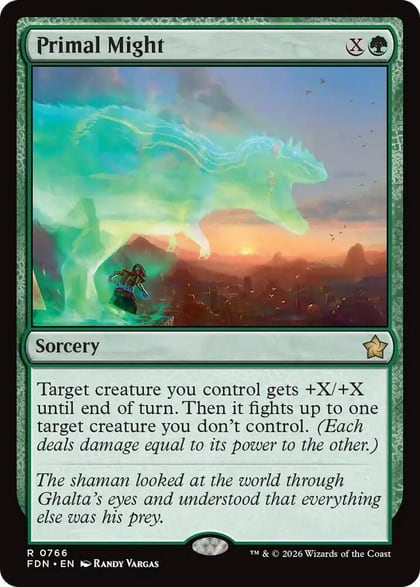 Primal Might (0766), Foundations 766