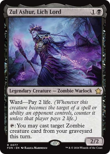 Zul Ashur, Lich Lord, Foundations 77