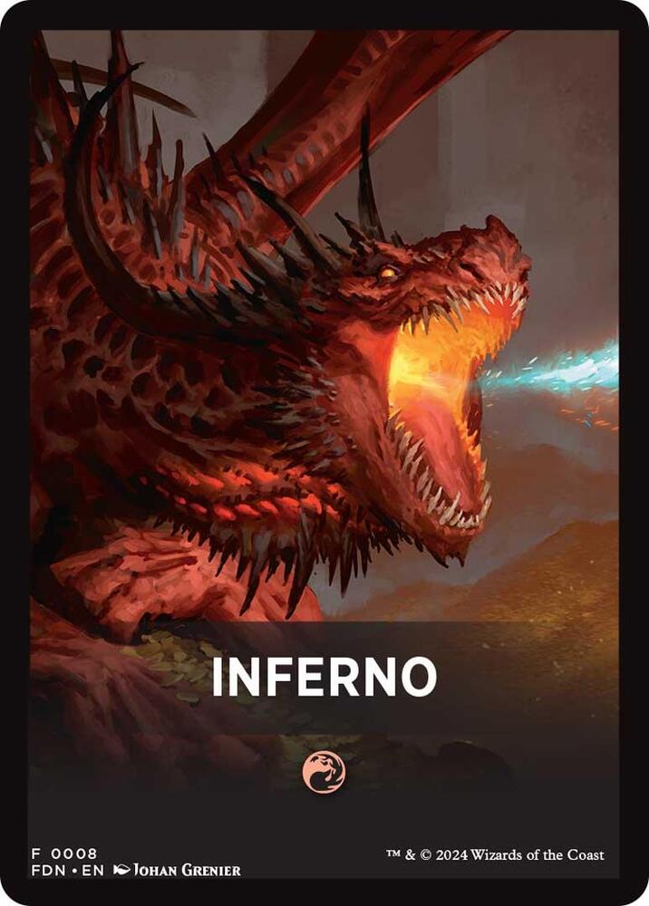 Inferno Theme Card, Foundations 8