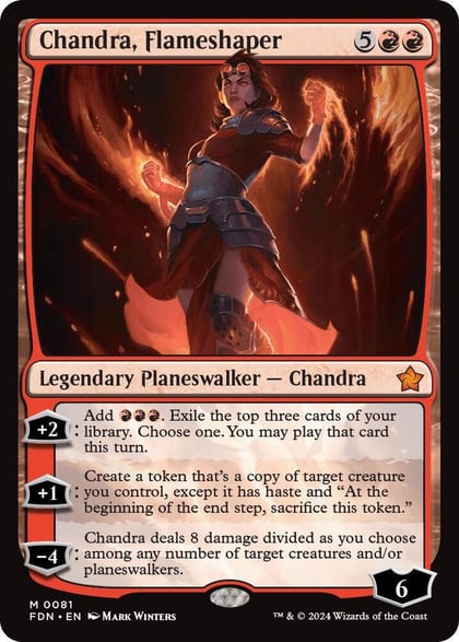 Chandra, Flameshaper, Foundations 81