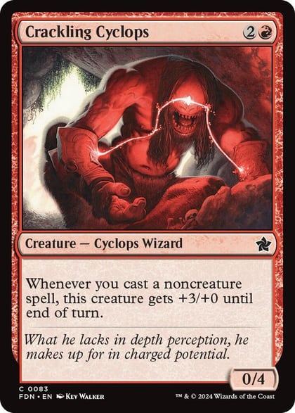 Crackling Cyclops, Foundations 83