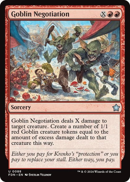 Goblin Negotiation, Foundations 88