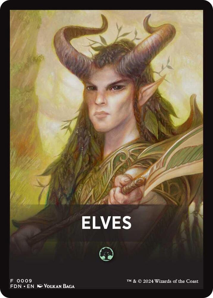 Elves Theme Card, Foundations 9