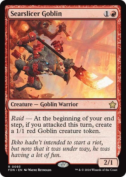 Searslicer Goblin, Foundations 93
