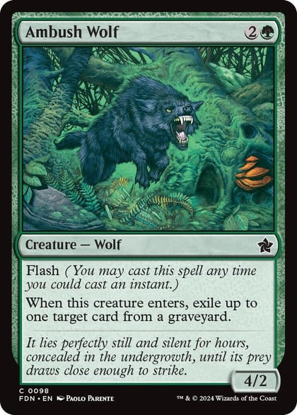 Ambush Wolf, Foundations 98