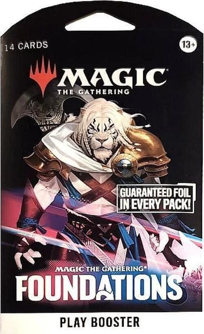Magic: The Gathering Foundations - Sleeved Play Booster Pack, Foundations P655093
