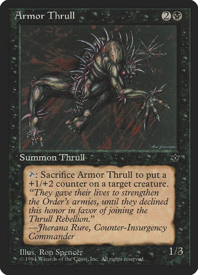 Armor Thrull (Spencer), Fallen Empires #18181