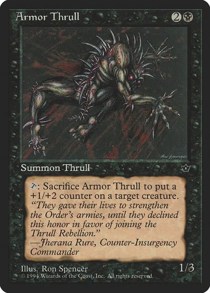 Armor Thrull (Spencer), Fallen Empires #18181
