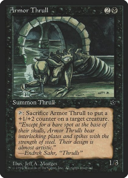 Armor Thrull (Menges), Fallen Empires #18182