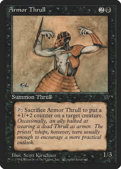 Armor Thrull (Kirschner), Fallen Empires #18183