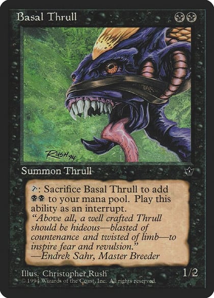 Basal Thrull (Rush), Fallen Empires #18186