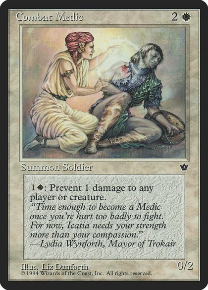 Combat Medic (Danforth), Fallen Empires #18192