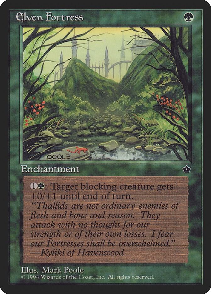 Elven Fortress (Poole), Fallen Empires #18196