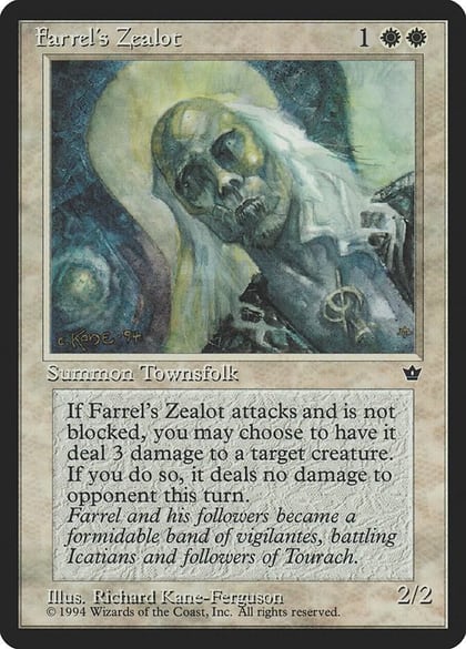 Farrel's Zealot (Kane-Ferguson), Fallen Empires #18202