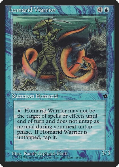 Homarid Warrior (Asplund-Faith), Fallen Empires #18216