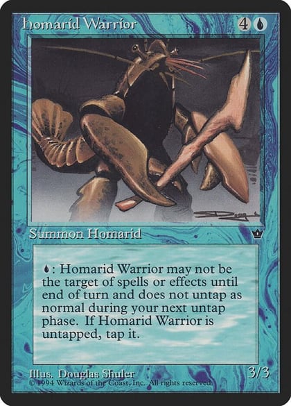 Homarid Warrior (Shuler), Fallen Empires #18217