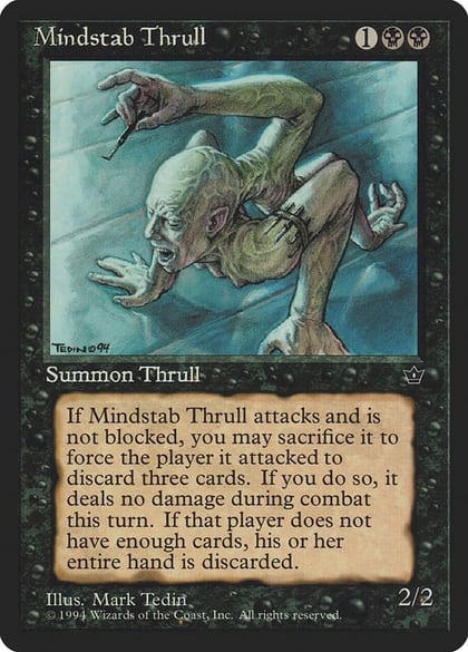 Mindstab Thrull (Tedin), Fallen Empires #18237