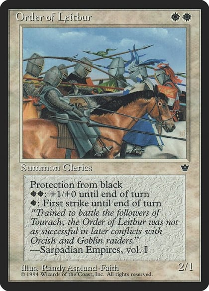 Order of Leitbur (Asplund-Faith), Fallen Empires #18248