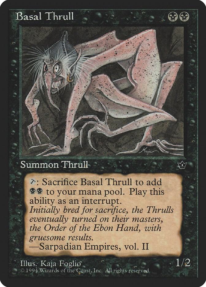 Basal Thrull (K. Foglio), Fallen Empires #3602