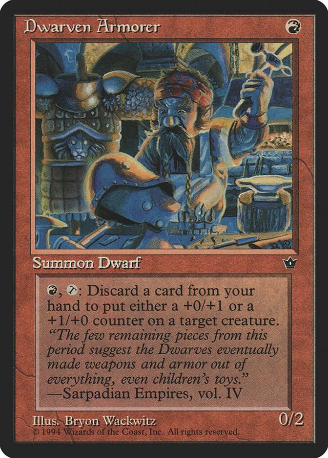 Dwarven Armorer, Fallen Empires #3622